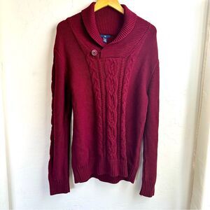 Gap Mens Cowl Neck Sweater Size L